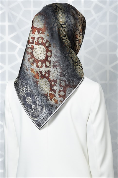 Armine Twill İpek Eşarp 19Ka8236 36