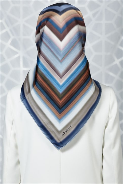 Armine Twill İpek Eşarp 19Ka8237 31