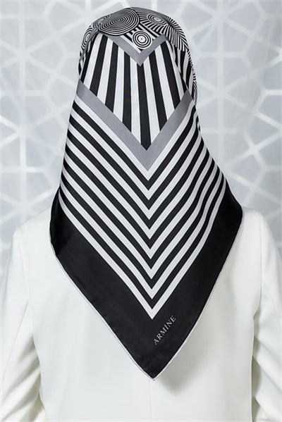 Armine Twill İpek Eşarp 19Ka8238 06
