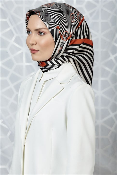 Armine Twill İpek Eşarp 19Ka8238 81