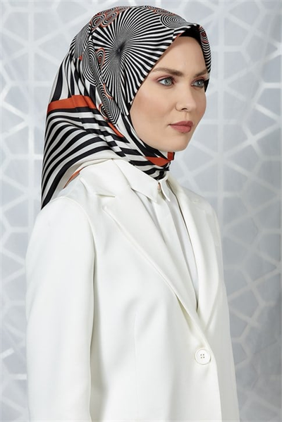 Armine Twill İpek Eşarp 19Ka8238 81