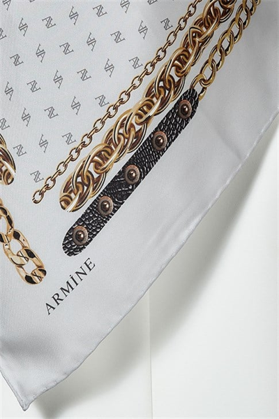 Armine Twill İpek Eşarp 19Ka8242 37