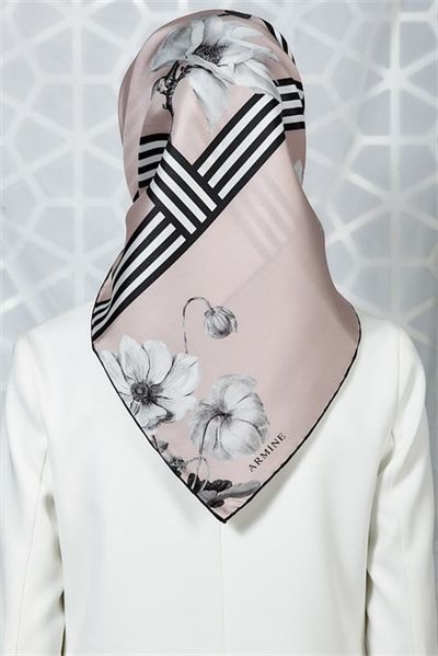 Armine Twill İpek Eşarp 19Ka8244 01
