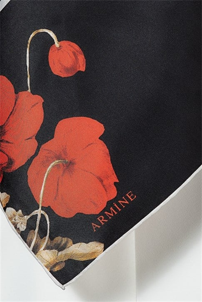 Armine Twill İpek Eşarp 19Ka8244 10