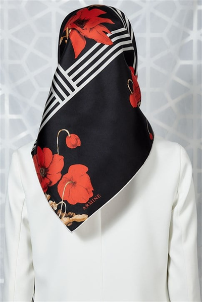 Armine Twill İpek Eşarp 19Ka8244 10