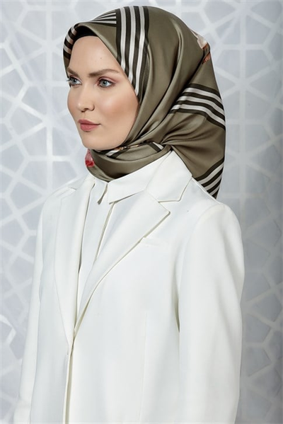 Armine Twill İpek Eşarp 19Ka8244 19