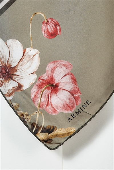 Armine Twill İpek Eşarp 19Ka8244 19