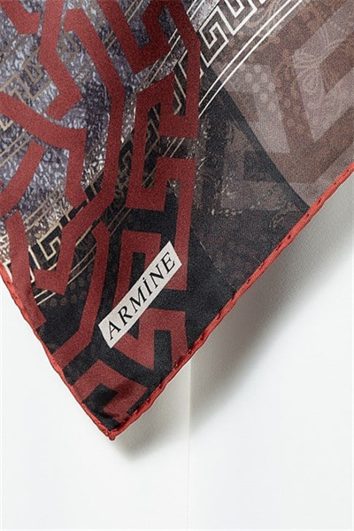 Armine Twill İpek Eşarp 19Ka8245 36