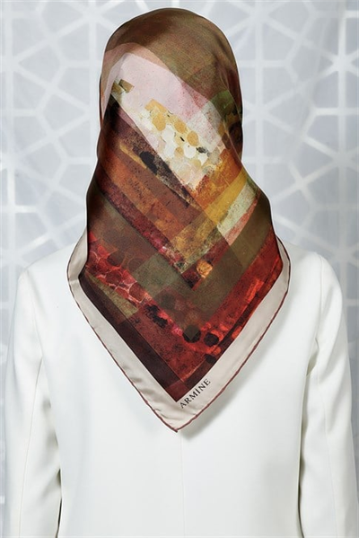 Armine Twill İpek Eşarp 19Ka8248 02