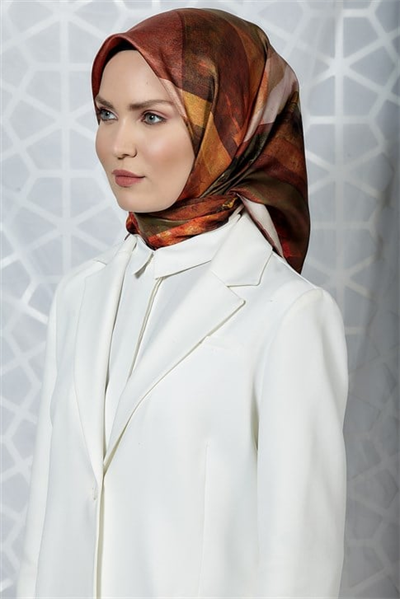 Armine Twill İpek Eşarp 19Ka8248 02