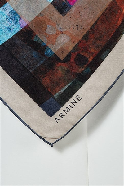 Armine Twill İpek Eşarp 19Ka8248 03