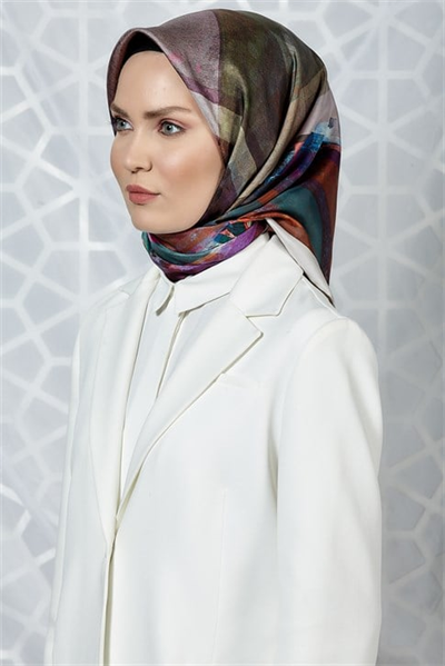 Armine Twill İpek Eşarp 19Ka8248 05