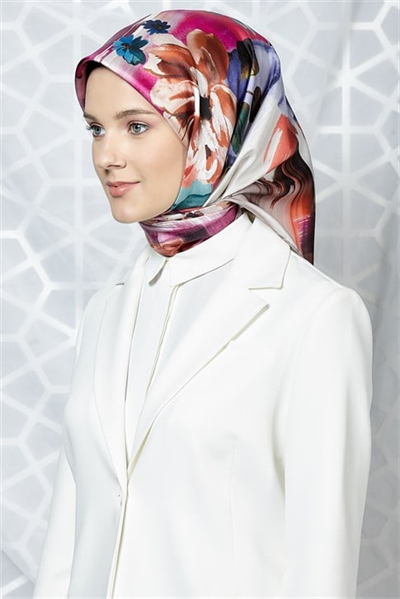 Armine Twill İpek Eşarp 19Ka8253 08