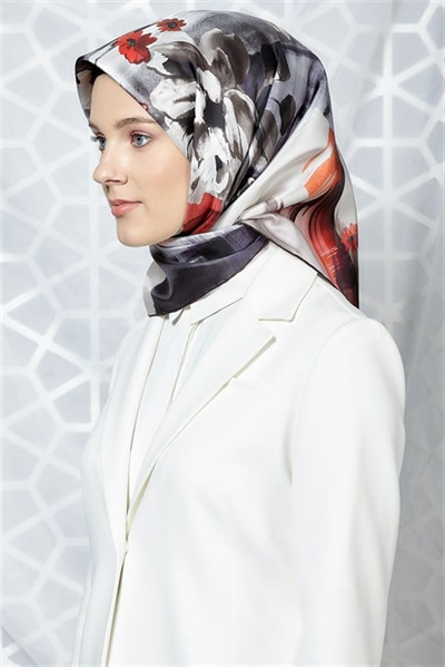 Armine Twill İpek Eşarp 19Ka8253 11