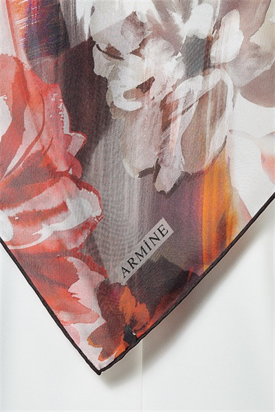 Armine Twill İpek Eşarp 19Ka8253 11
