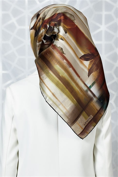 Armine Twill İpek Eşarp 19Ka8256 05