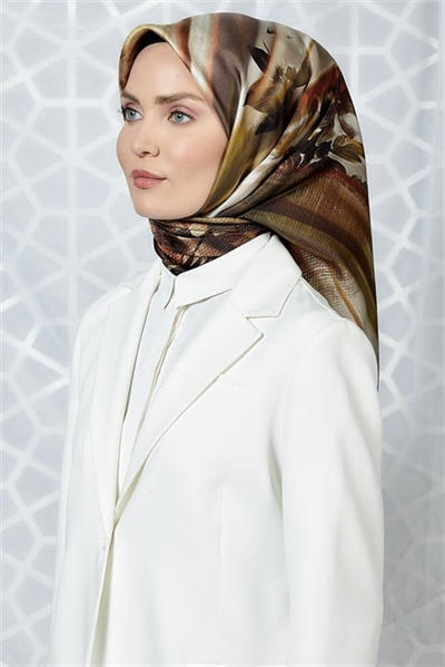 Armine Twill İpek Eşarp 19Ka8256 05