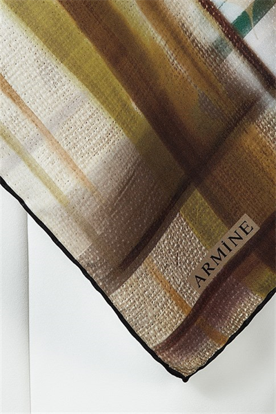 Armine Twill İpek Eşarp 19Ka8256 05