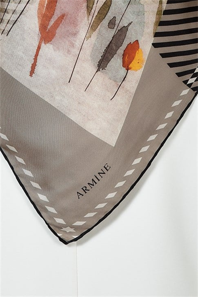 Armine Twill İpek Eşarp 19Ka8261 04