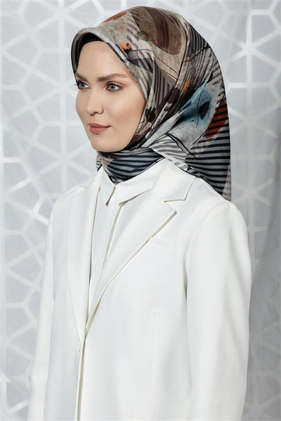 Armine Twill İpek Eşarp 19Ka8261 05