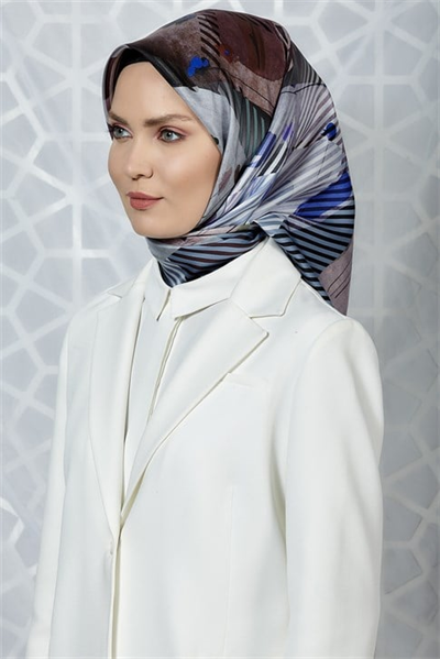 Armine Twill İpek Eşarp 19Ka8261 36