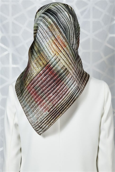 Armine Twill İpek Eşarp 19Ka8262 34
