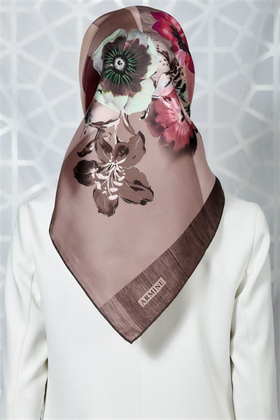 Armine Twill İpek Eşarp 19Ka8264 05