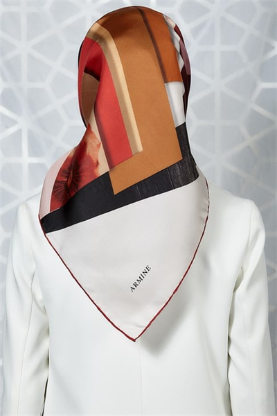 Armine Twill İpek Eşarp 19Ka8264 21