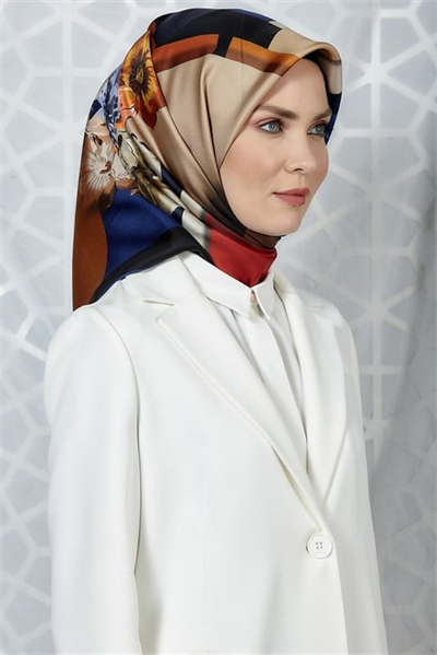 Armine Twill İpek Eşarp 19Ka8264 25