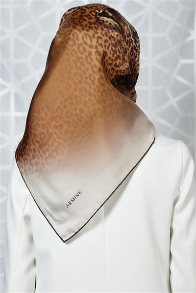 Armine Twill İpek Eşarp 19Ka8265 05