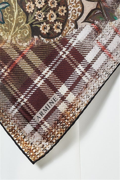 Armine Twill İpek Eşarp 19Ka8266 02