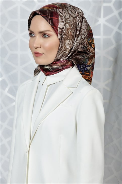 Armine Twill İpek Eşarp 19Ka8266 05