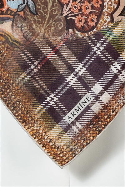 Armine Twill İpek Eşarp 19Ka8266 32