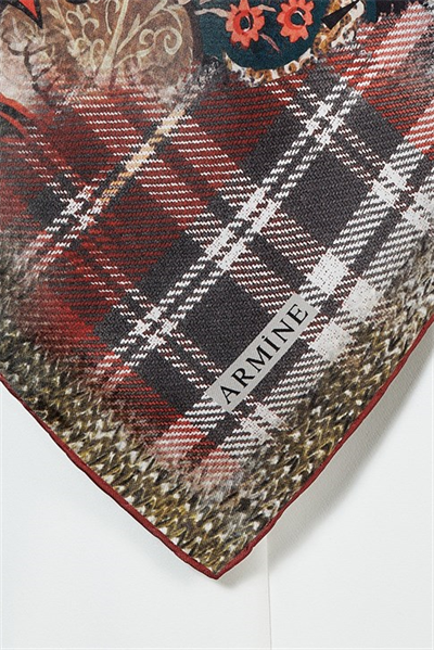 Armine Twill İpek Eşarp 19Ka8266 34