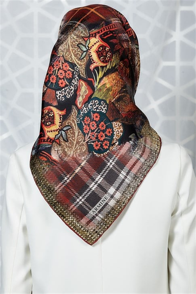 Armine Twill İpek Eşarp 19Ka8266 34