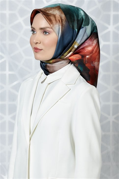 Armine Twill İpek Eşarp 19Ka8267 38