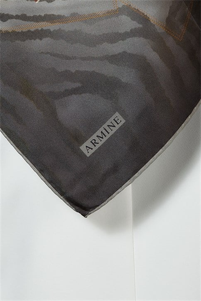 Armine Twill İpek Eşarp 19Ka8268 33