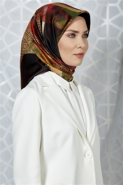 Armine Twill İpek Eşarp 19Ka8271 06