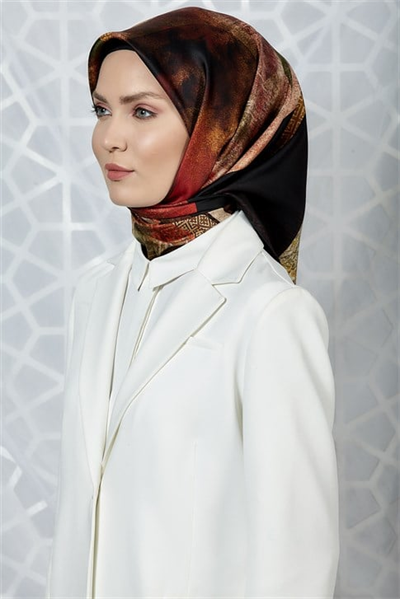 Armine Twill İpek Eşarp 19Ka8271 06