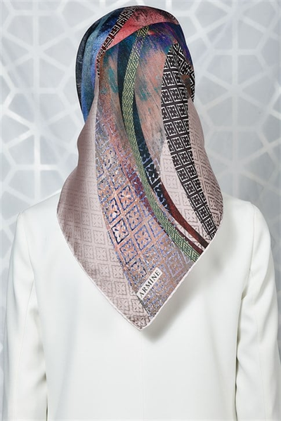 Armine Twill İpek Eşarp 19Ka8271 32