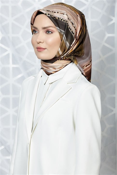 Armine Twill İpek Eşarp 19Ka8272 34