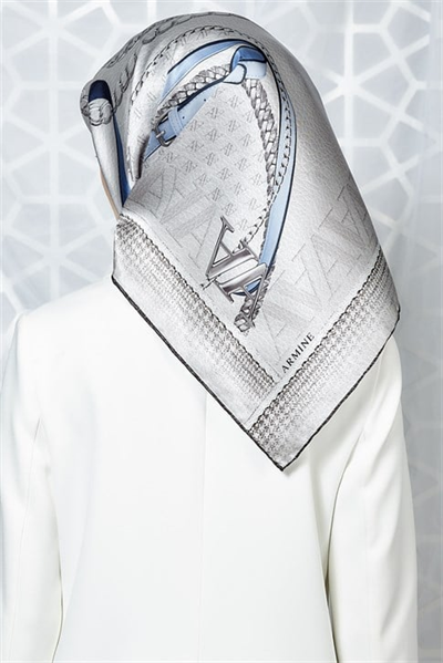 Armine Twill İpek Eşarp 19Ka8276 09