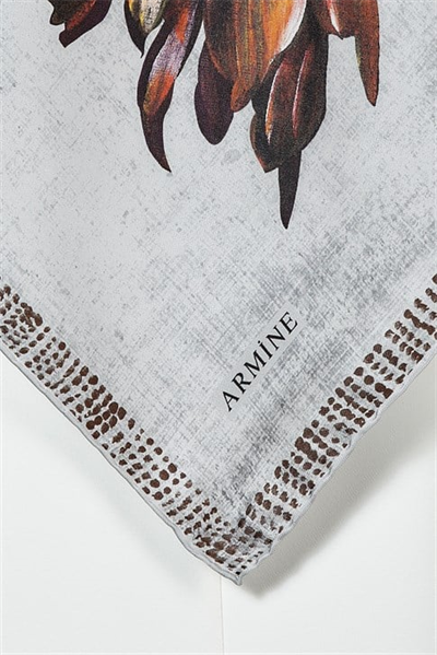 Armine Twill İpek Eşarp 19Ka8278 31