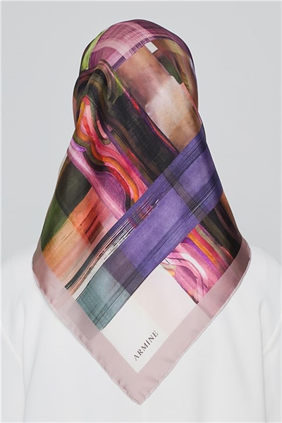 Armine Twill İpek Eşarp 20Ka8403 31