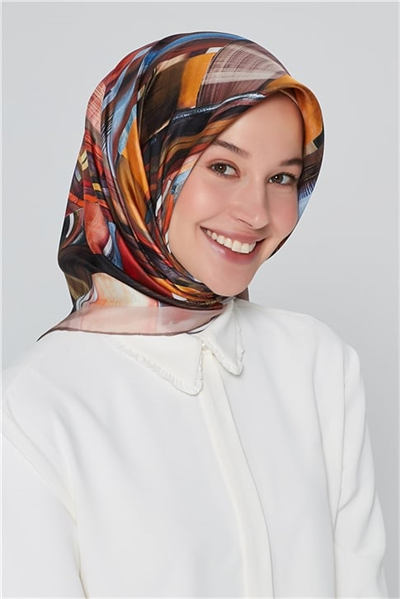 Armine Twill İpek Eşarp 20Ka8403 35