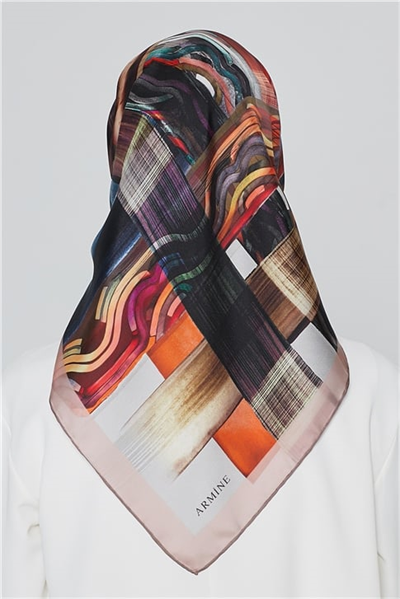 Armine Twill İpek Eşarp 20Ka8403 35