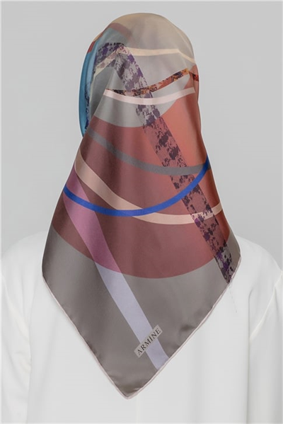 Armine Twill İpek Eşarp 20Ka8408 33