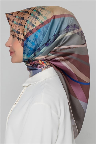 Armine Twill İpek Eşarp 20Ka8408 33