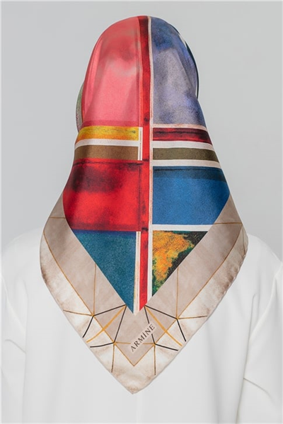 Armine Twill İpek Eşarp 20Ka8412 33