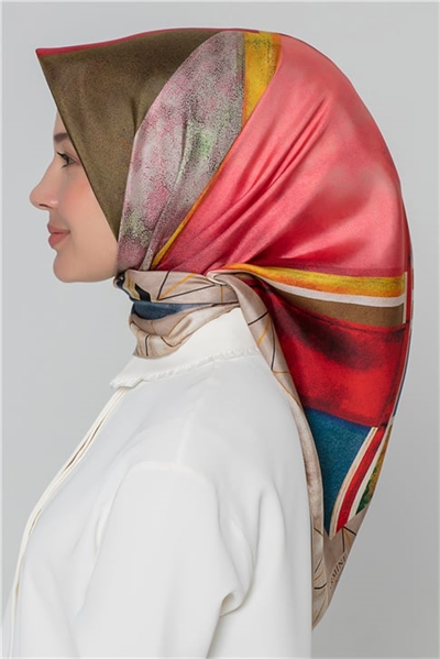 Armine Twill İpek Eşarp 20Ka8412 33